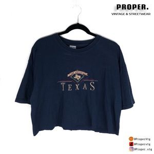 San Antonio Texas Crop Top Shirt